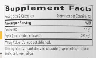 Betaine HCl by Integrative Therapeutics