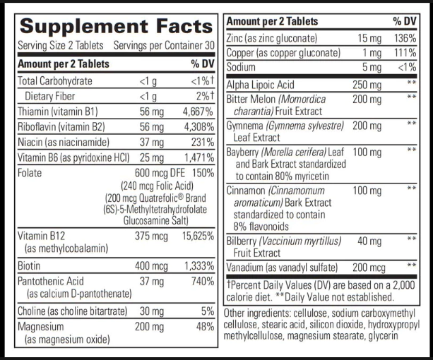 Glycemic Manager by Integrative Therapeutics