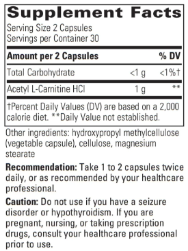 Acetyl L-Carnitine by Integrative Therapeutics