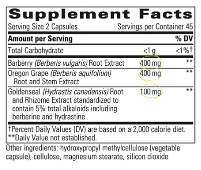 Berberine Complex by Integrative Therapeutics