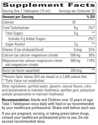 Liquid Calcium Magnesium (1:1) by Integrative Therapeutics