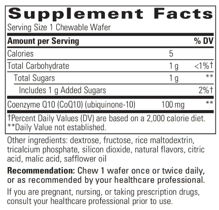 Vitaline CoQ10 (100mg) Tropical by Integrative Therapeutics