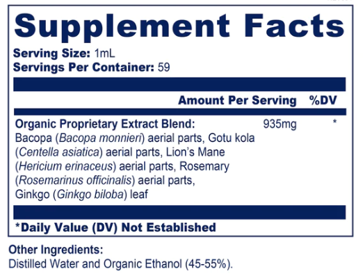 Brain Tincture by BioPure