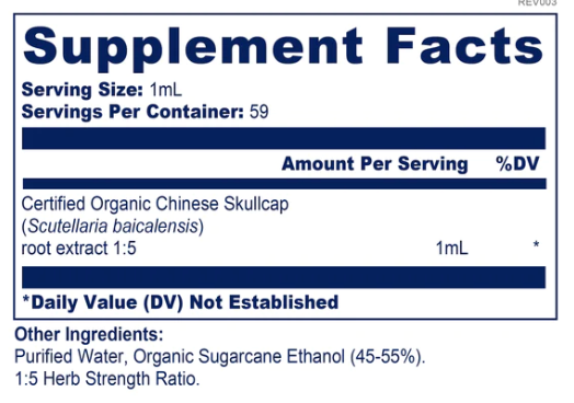 Chinese Skullcap by BioPure