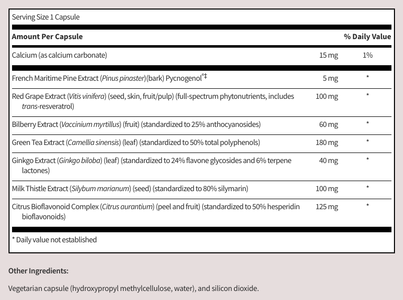 Theraflavone by SFI Health (formerly Klaire Labs)