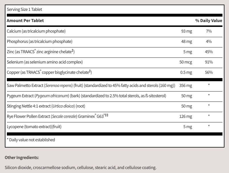 Prostathera by SFI Health (formerly Klaire Labs)