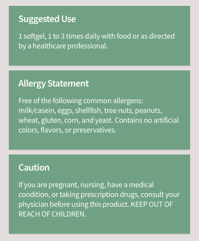 Eicosamax TG by SFI Health (formerly Klaire Labs)