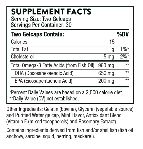 Advanced DHA by Thorne Research