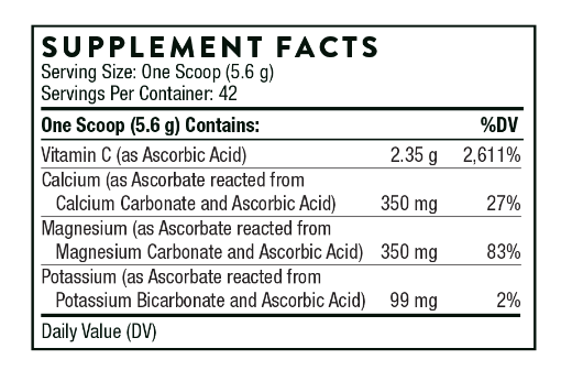 Buffered C Powder by Thorne Research