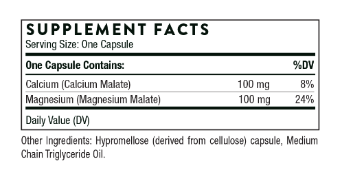 Calcium-Magnesium Malate by Thorne Research