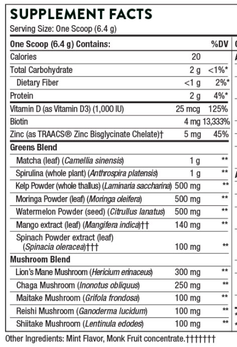 Daily Greens Plus by Thorne Research