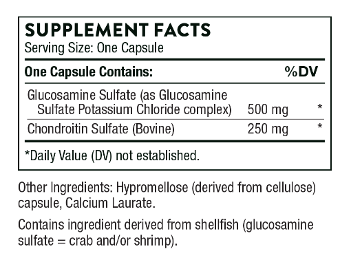 Glucosamine & Chondroitin by Thorne Research