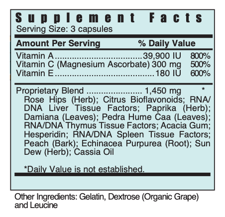 ACX-Vitamin Detox by Systemic Formulas