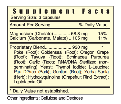 Bactrex-3 by Systemic Formulas