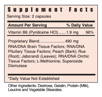 Gb Pituitary/Pineal by Systemic Formulas