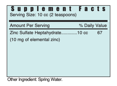 ZNC- Zinc Chelate by Systemic Formulas