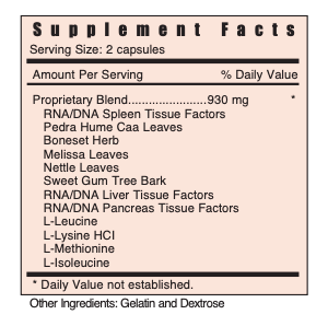 S-Spleen by Systemic Formulas