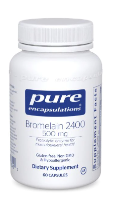 Bromelain 2400 500 mg  by Pure Encapsulations