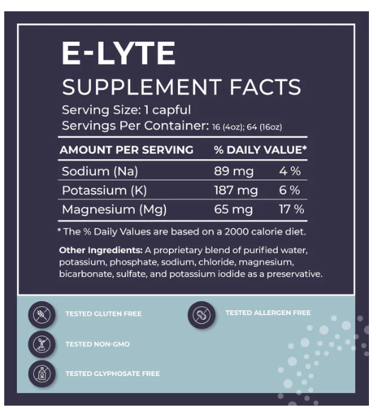 E-Lyte 16oz by BodyBio