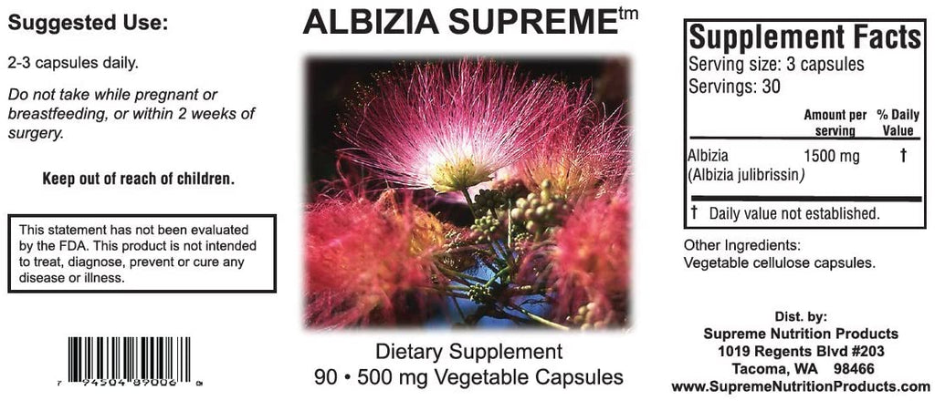 Albizia Supreme by Supreme Nutrition