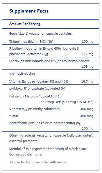 B-Complex Plus by Pure Encapsulations