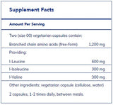 BCAA Capsules  by Pure Encapsulations