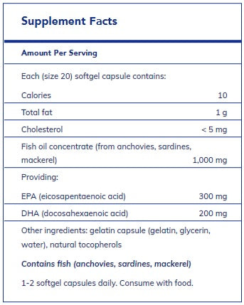 EPA/DHA essentials  by Pure Encapsulations