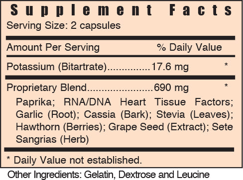 Hcv –  Heart Cardiovascular by Systemic Formulas