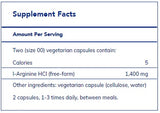 l-Arginine by Pure Encapsulations