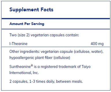 l-Theanine  by Pure Encapsulations