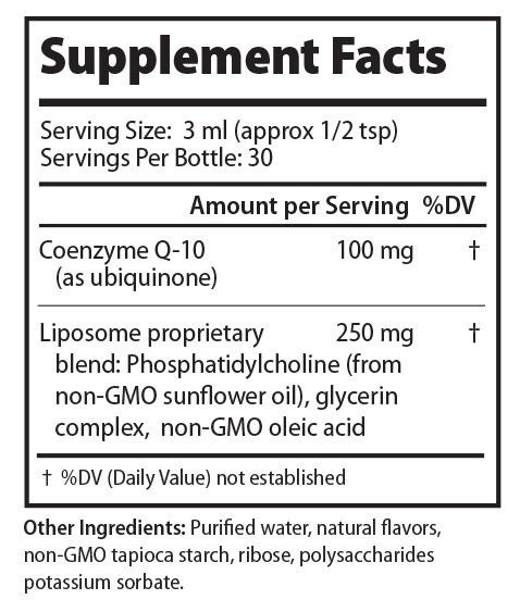 Liposomal CoQ10 by Deseret Biologicals