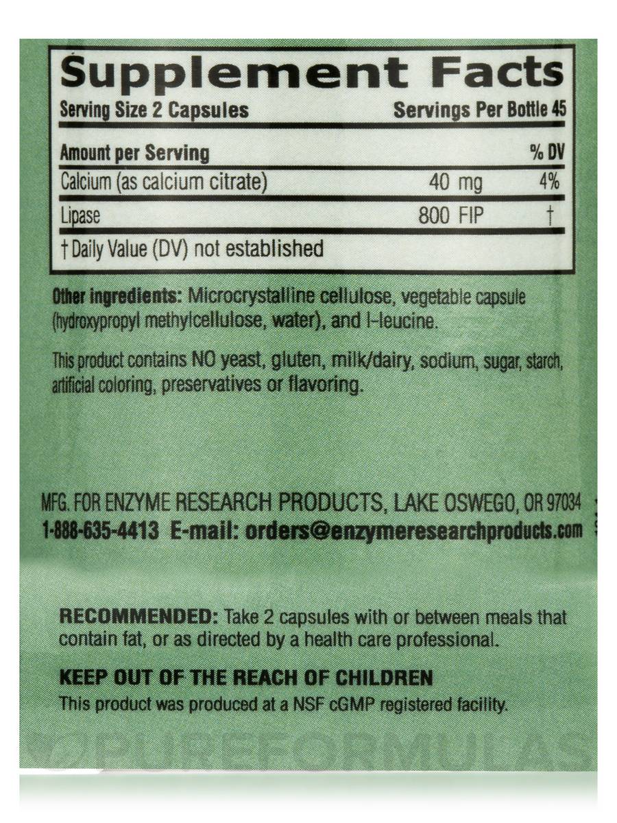 Lipase by Deseret Biologicals