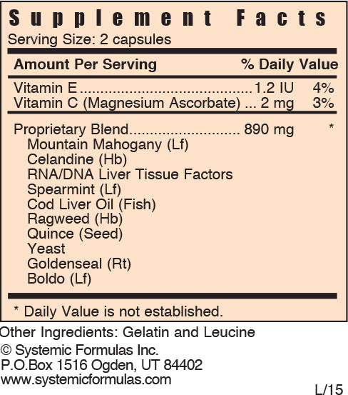 L-Liver by Systemic Formulas