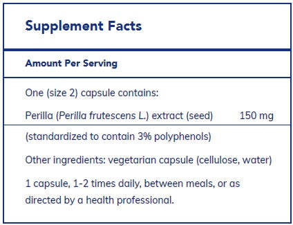 Perilla extract by Pure Encapsulations