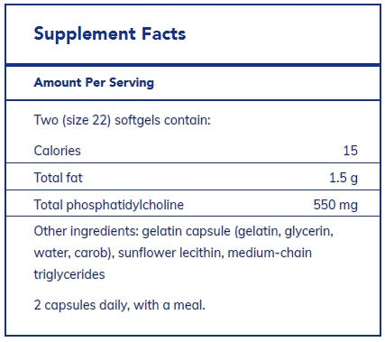 Phosphatidylcholine by Pure Encapsulations