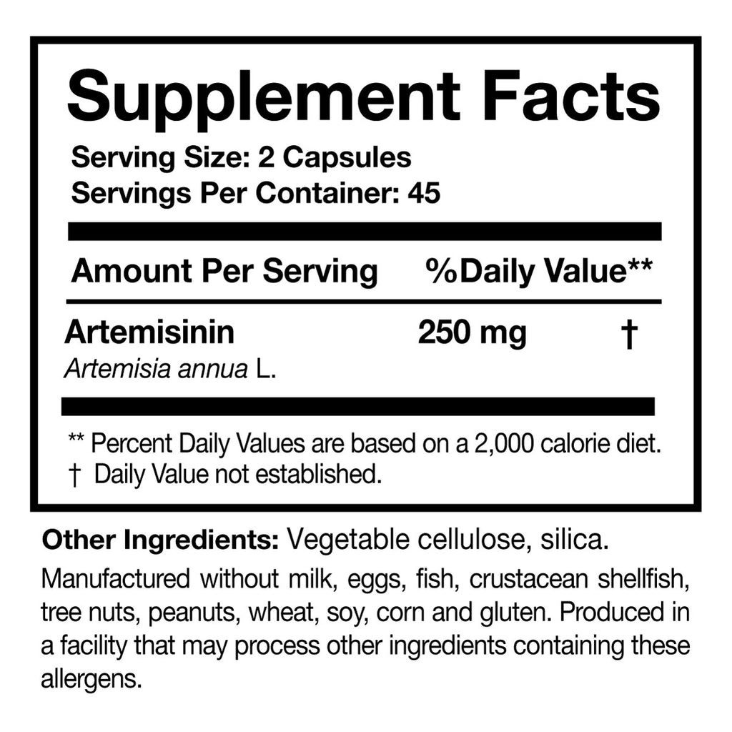 Artemisinin Solo by Researched Nutritionals