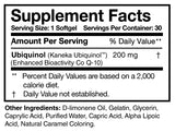 Ubiquinol Super 200 by Researched Nutritionals