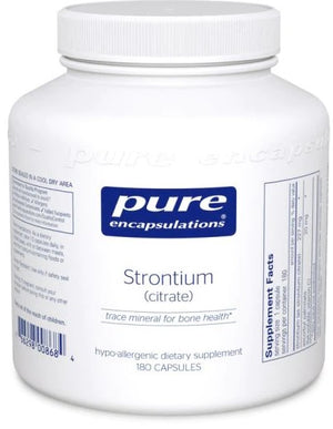 Strontium (citrate) by Pure Encapsulations