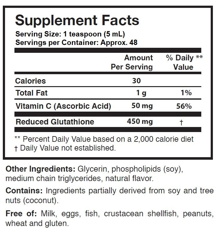 Tri-Fortify Liposomal Glutathione by Researched Nutritionals